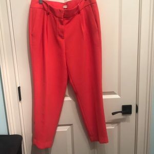 Coral straight leg pants!
